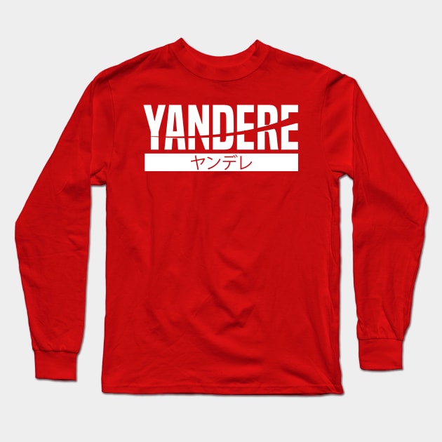 Yandere Long Sleeve T-Shirt by cafephantom